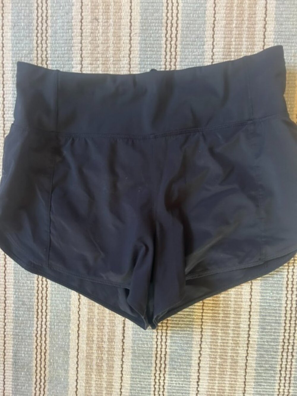 Athleta Running Free Shorts 3.5” Black Size Small